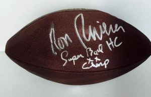RON RIVERS Signed SUPER BOWL XX CHAMPS HC on Wilson Football JSA R91127 - Picture 1 of 1