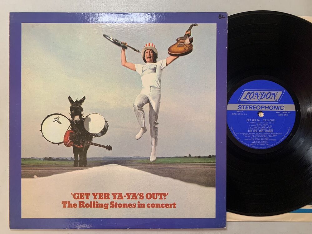 The Rolling Stones - Get Yer Ya Ya's out LP 1970 London NPS-5 NM/VG