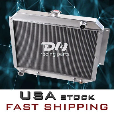 DH RACING 3Row Radiator CC332 For 1967-1970 Plymouth Fury 1966-1970 Dodge Monaco - Image 1 of 4