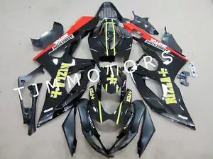 For GSXR1000 05-06 Black Yellow Rizla ABS Injection Mold Bodywork Fairing Kit - Bild 1 von 4