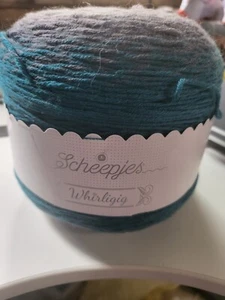 Scheepjes Yarn Whirligig 80% Wool 20% Alpaca Teal to Lavender - Picture 1 of 3