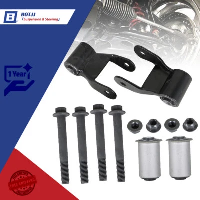 Kit de grilletes de resorte de hoja trasera aptos para camioneta Dodge Ram Dakota 1997-2011 2 piezas Foto 1 de 4