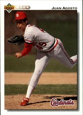 1992 Upper Deck #693 Juan Agosto  St. Louis Cardinals 