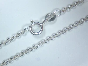 Ovale Ankerkette Massiv 925 Silber Ø 2,0 mm 50 cm Halskette Silberkette - Bild 1 von 2