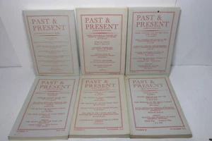 Past & Present journal set x 6 volumes, various 1974-2003, job lot. - Picture 1 of 4