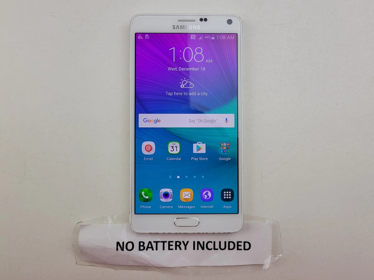 Samsung Galaxy Note 4 White Cell Phones & Smartphones for Sale