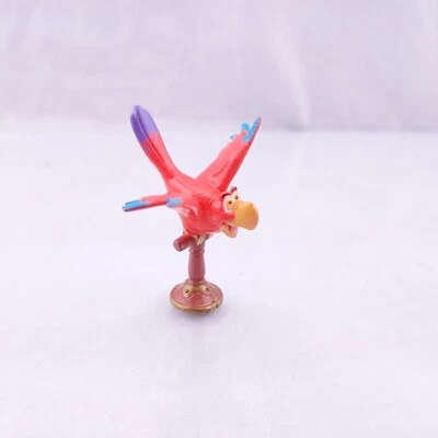 "Estatuilla de colección Iago Parrot Bird Aladdin Disney 1,5"" figura PVC juguete adorno de pastel" Foto 1 de 4