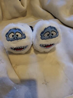 ABOMINABLE SNOWMAN CHILD INFANT SLIPPERS SHOES SIZE 2 FUR HOUSE SHOES NEW - Image 1 of 4