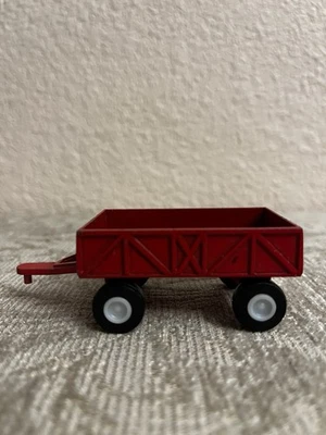 Brinquedo Tootsie trailer fazenda carrinho vermelho vagão metal vintage  - Imagem 1 de 4