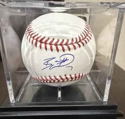 БЕЙСБОЛЬНЫЙ МЯЧ BOBBY WITT JR KANSAS CITY ROYALS С АВТОГРАФОМ OML MLB СЕРТИФИКАТ ПОДЛИННОСТИ JSA - Изображение 1 из 2