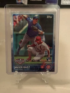 Javier Báez 2015 Topps Día Inaugural Novato #188 - Chicago Cubs - Imagen 1 de 2
