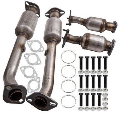 4PCS For 2006-2014 Nissan Xterra V6 4.0L Complete Catalytic Converter Set - Image 1 of 4