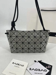 BAO BAO ISSEY MIYAKE Gray Tote Bag Shoulder Bag 4x6 Outlet Products NWT - Picture 1 of 8