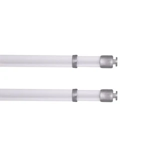 28-48 in. Adjustable Petite Round Sash Rod, 7/16 in. Diameter, White, Set of 2 - Picture 1 of 5