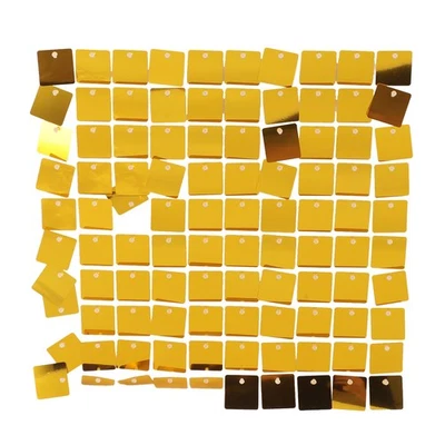 6pcs Shiny Wall Backdrop Sequin Wall Panels Glitter Panels Decoration Photogra - Image 1 of 4