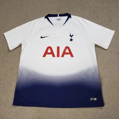 Tottenham Hotspur 2018–2019 Home Football Shirt Soccer Jersey Nike XL White - Image 1 of 4