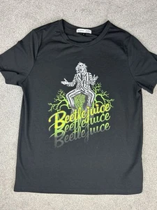 Beetlejuice Black Short Sleeve T-Shirt size small - Picture 1 of 8
