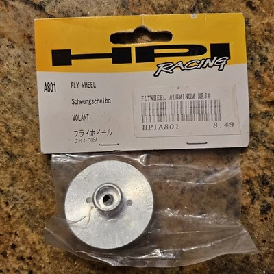 HPI Racing A801 Pull Start Flywheel Nitro RS4 / Racer  / Super /Mini RC Parts - Image 1 of 4