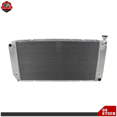 1520 4 Row Radiator 1988-1999 For Chevy GMC C/K C1500 C2500 C3500 Yukon 5.7 V8 - Image 1 of 4