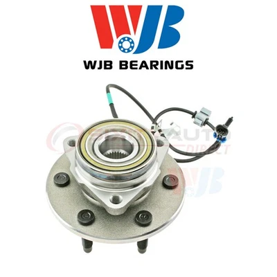 WJB Wheel Bearing & Hub Assembly for 2003-2005 GMC Safari 4.3L V6 - Axle Hub wv Foto 1 de 4