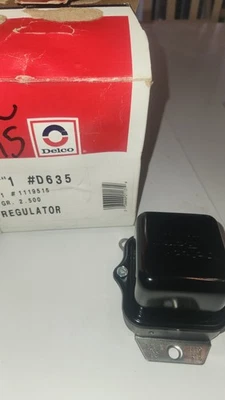NOS 1970 1971 1119515 0C March 70 Delco Remy Voltage Regulator Corvette 515 Z28 - Image 1 of 4