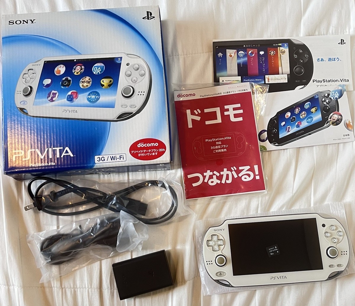 VITA　PCH-1100 PS Vita PCH-1100 Sony Playstation Console Various Colors