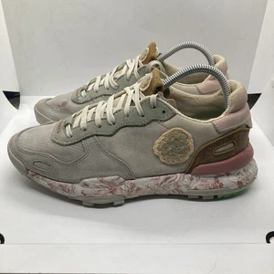 Satorisan Chacrona sneaker da donna in camoscio taglia 10 grigio rosa - Foto 1 di 10