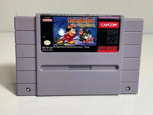 The Magical Quest Starring Mickey Mouse Super Nintendo SNES Authentic Mint - Picture 1 of 5