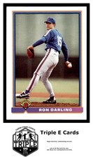 1991 Bowman #483 Ron Darling New York Mets ~A8NN