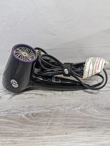 T3 Featherweight Compact Travel Hair Dryer Model 76850 Folding Black Tested Rare - Picture 1 of 14