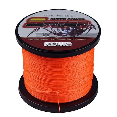 Spider 500M/546yds All Colors 6LB-100LB Power Dynema Braided Fishing Line Pro - Image 1 of 4