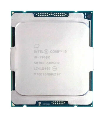 Intel Core X series i9-7960x CPU 2.8ghz 16 Core 32 Threads 22mb lga-2066 x299 - Image 1 of 2