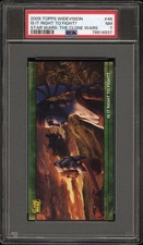 2009 Topps Star Wars Clone Wars Widevision #46 Ahsoka PSA 7