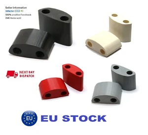 NEW Black Mount Mirror Riser Extender Adaptor Adapter for BMW F800S F 800 S 800S - Picture 1 of 7