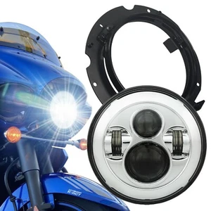 Eagle Lights LED Projection Headlight Kit for Kawasaki Vaquero & Voyager Chrome - Bild 1 von 6