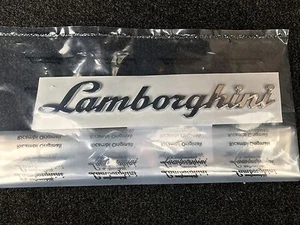 LAMBORGHINI HURACAN OEM NEW REAR SCRIPT EMBLEM OEM 4T0853742 400853742, 40085374 - Bild 1 von 1