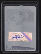 2009 Topps Chrome Elvis Andrus #227 Rookie Auto Black Printing Plate 1/1 
