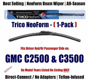 Super Premium NeoForm Wiper Blade (Qty 1) fits 1979-1984 GMC C2500/C3500 16160 - Picture 1 of 1