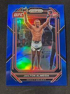 2023 Panini Prizm Ufc Jailton Almeida RC #197 Blue Prizm #/175