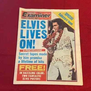 Elvis Zeitung - SELTENE Sammleredition National Examiner - Top Zustand! - Bild 1 von 6