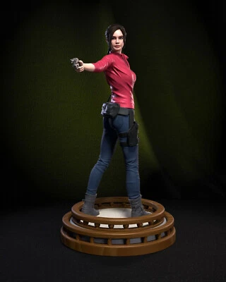 Claire Redfield Resident Evil (3D) 1:8/1:10/1:12/1:14 Scale Printed Model Kit - Image 1 of 3
