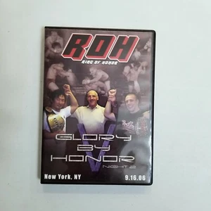 ROH Glory By Honor V Night 2 2006 DVD Ring Of Honor WWE TNA AEW PWG WCW ECW - Picture 1 of 3