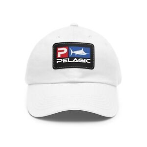 Pelagic High Performance Hat Dad Hat with Leather Patch
