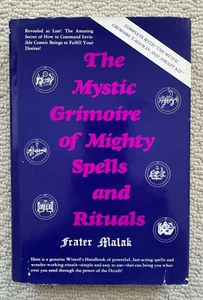 The Mystic Grimoire of Mighty Spells and Rituals - Frater Malak 1976 HC with Kit - Picture 1 of 17