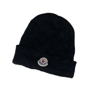 Gorro grueso negro Moncler vintage años 90 00 - Imagen 1 de 3