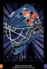 2001  Be a Player Between the Pipes The Mask Jeff Hackett   Montreal Canadiens