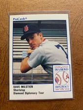 DAVE MILSTIEN 1989 ProCards Eastern League USSR Diamond Diplomacy PWE SHIP