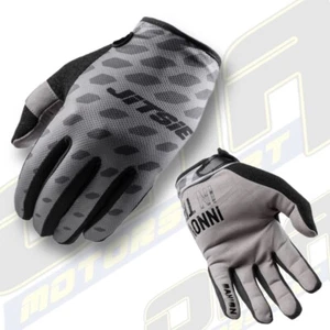 Jitsie G2 DANJON GREY - Trials Trial Bike Off Road Riding Gloves - NEW UK SELLER