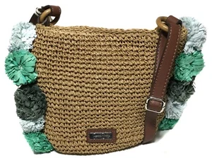 NWT Jessica Simpson Woman's Cross Body, Natural Multi, Adjustable Strap - Picture 1 of 5