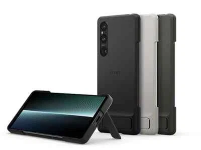 Funda estilo genuino con soporte para SONY Xperia 1V -XQZ-CBDQ Foto 1 de 4